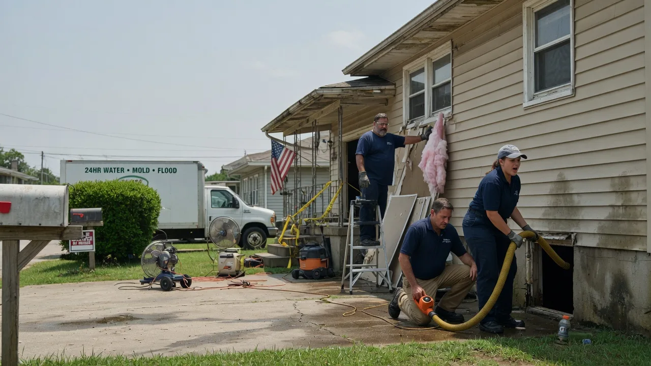 Water Damage Repair in Lake Andes, SD near me